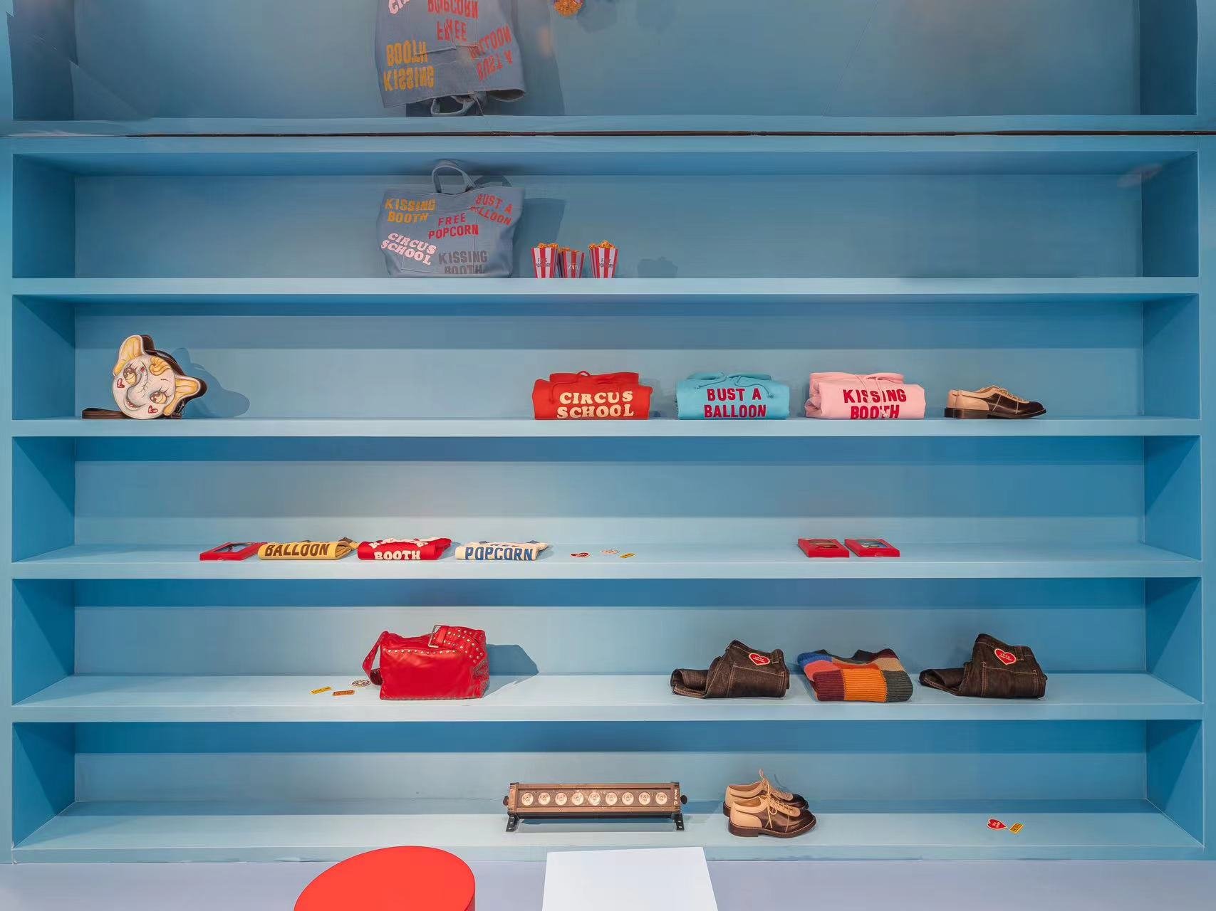 Zara big top circus pop up China